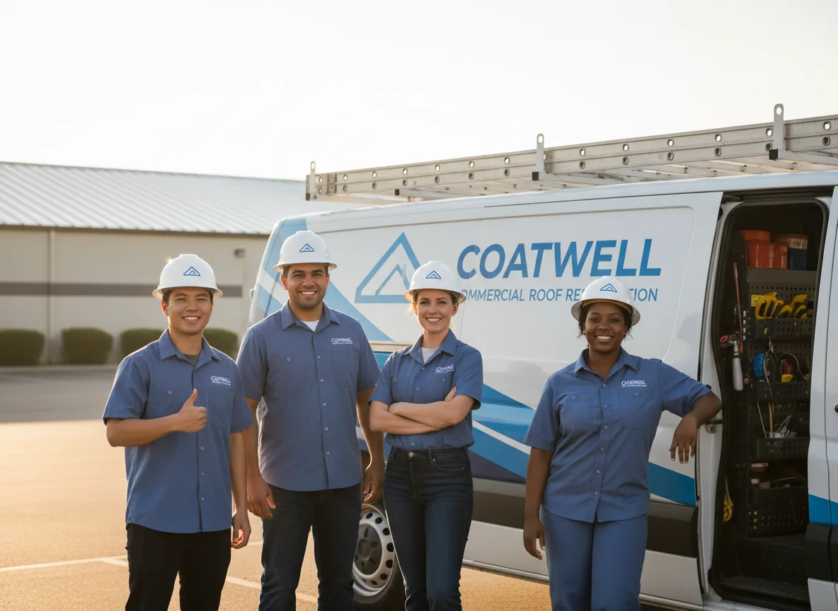 Commercial roof coating company in Bahama, NC